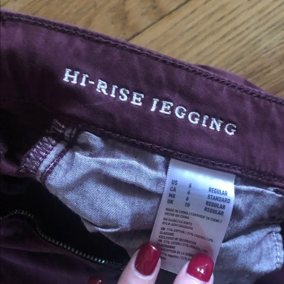 American Eagle Outfitters jegging Women's Deep Purple - Picture 3 of 6